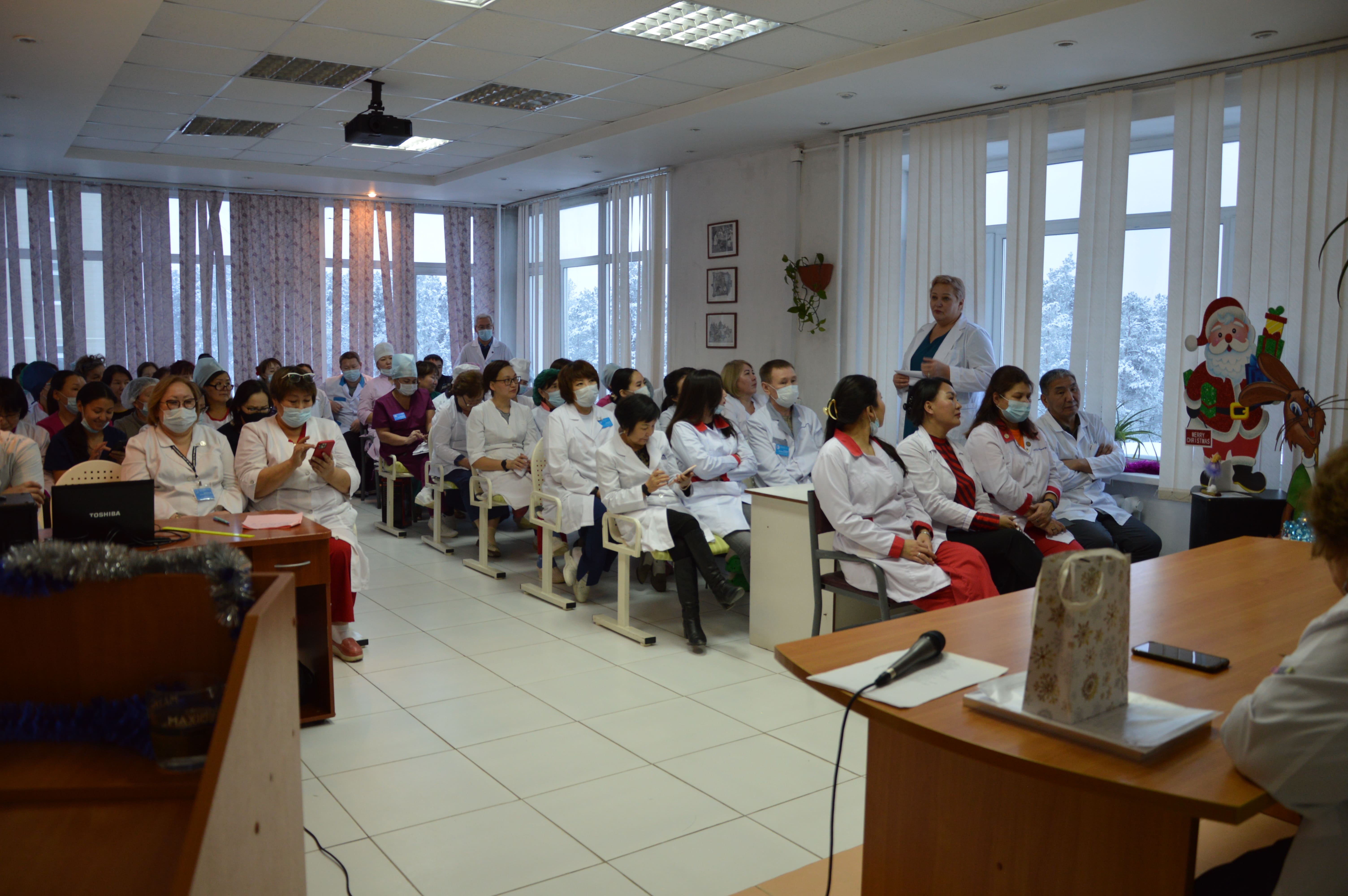  Отчетное профсоюзное  собрание ГБУ РС(Я) "НПЦ "Фтизиатрия" им. Е.Н. Андреева"